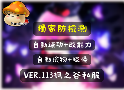 楓之谷私服外掛VER.113